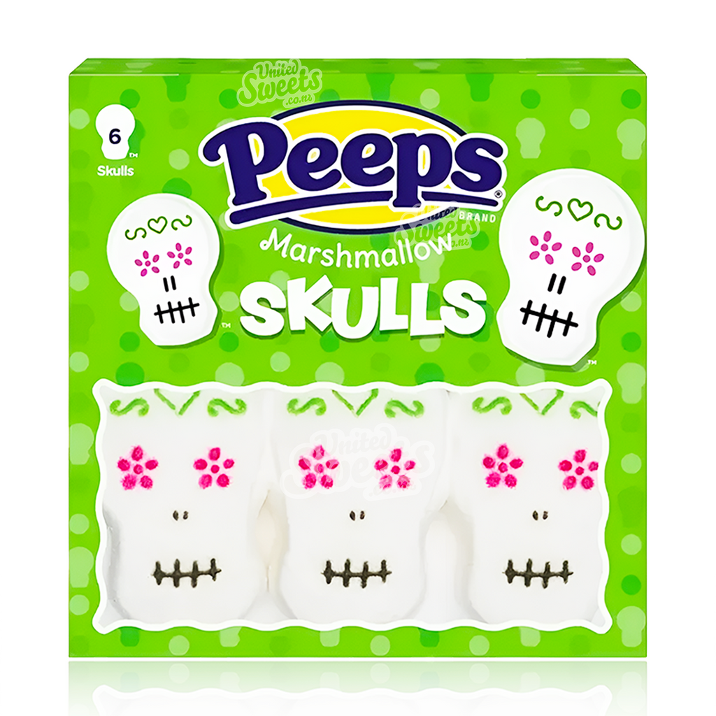 Peeps SKULLS 6PK 85g (USA MADE)