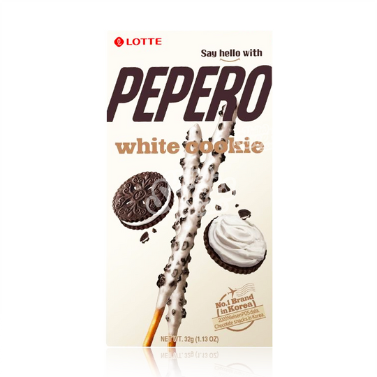 Pepero White Cookie 32g (Made in Korea)