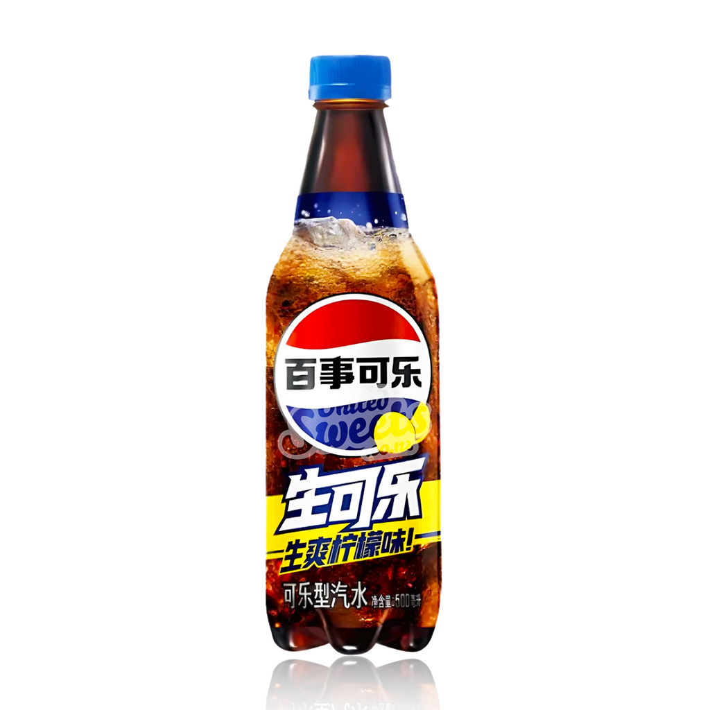 Pepsi Raw Coke LEMON Zero Sugar (China) 500ml