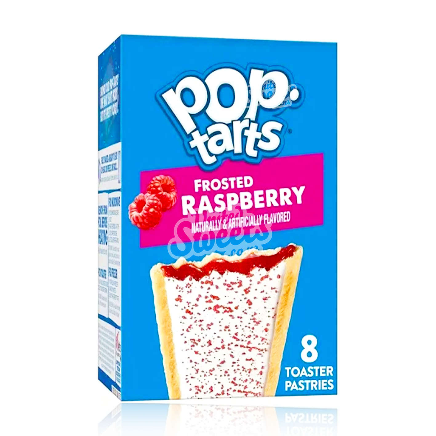 Normal Poptards Poptarts Frosted Raspberry 4 Pack 384g – United Sweets