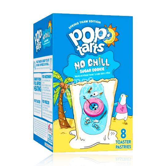Poptarts Frosted No Chill Sugar Cookie 4 Pack 384g