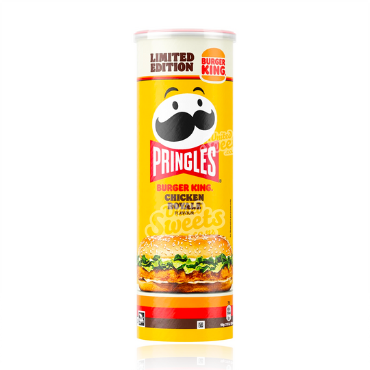 Pringles Burger King Chicken Royale 165g (UK MADE)