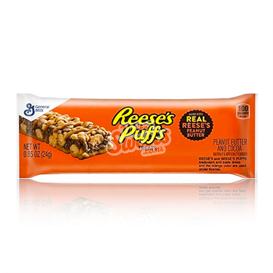 Reese's Puffs Treats Cereal Bar 24g (BEST BEFORE: 03/04/2025)