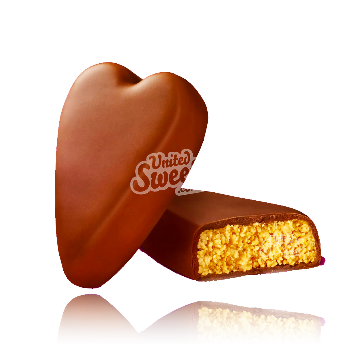 Reese's Peanut Butter Heart Chocolate 17g Single-DAMAGED – United Sweets