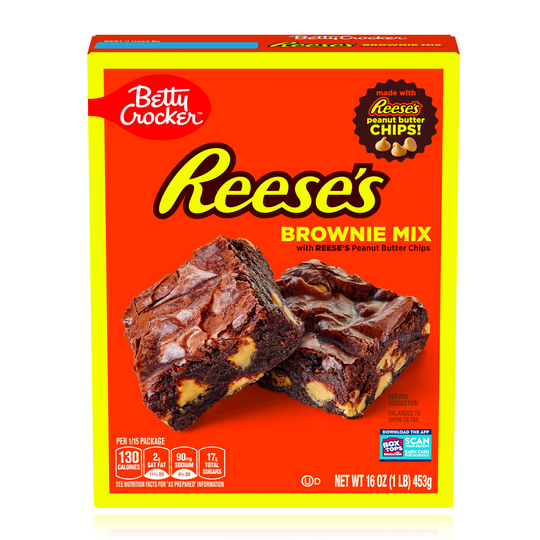 Betty Crocker Reese's Brownie Mix with Reese's Peanut Butter Chips 453g (BB: 14/02/25)