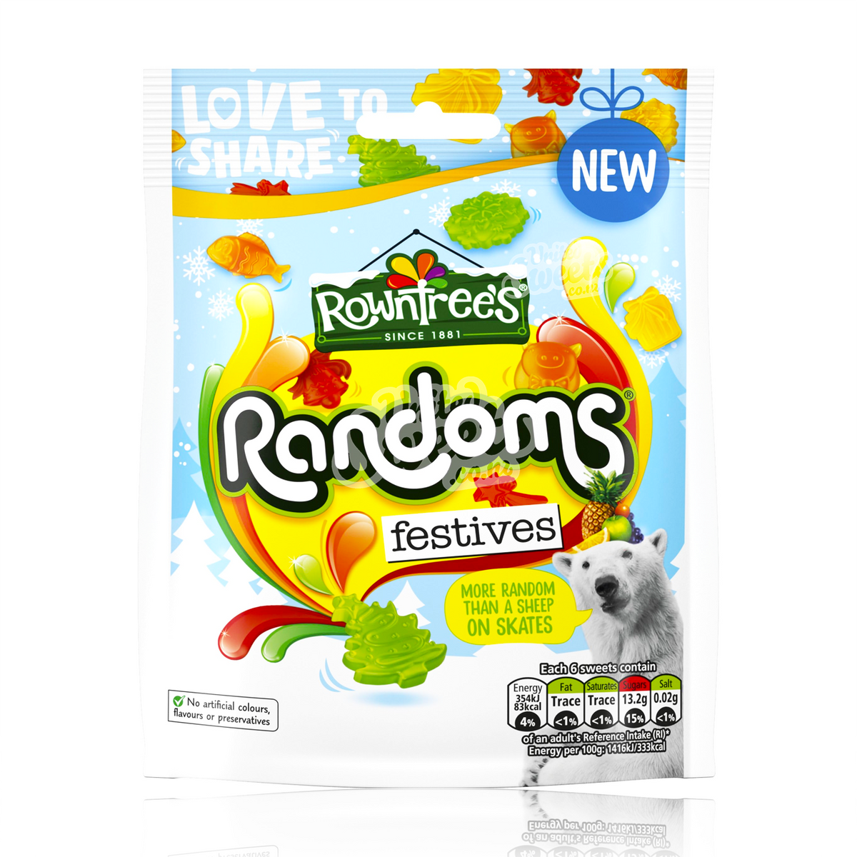 Rowntree's Randoms Festives 130g (UK Made) – United Sweets