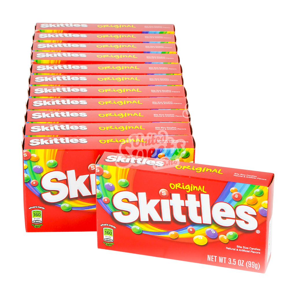 Skittles Original Theatre Box 99g 12 Pack (MADE in USA) (BB:08/2024)