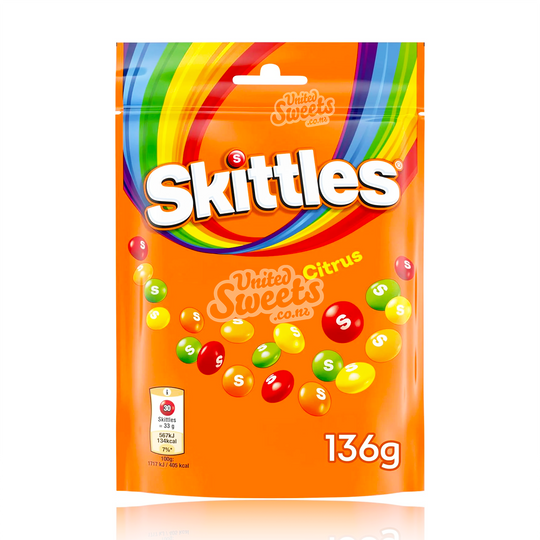 Skittles Citrus 136g (UK Made)