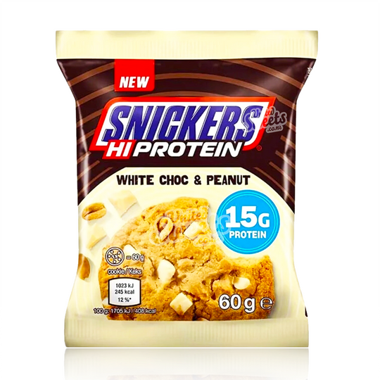 Snickers Hi Protein Cookie White Chocolate & Peanut 60g