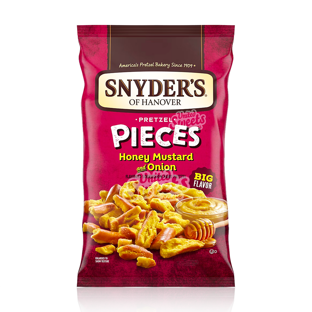 Snyder's of Hanover Pretzel Pieces Honey Mustard and Onion 141g