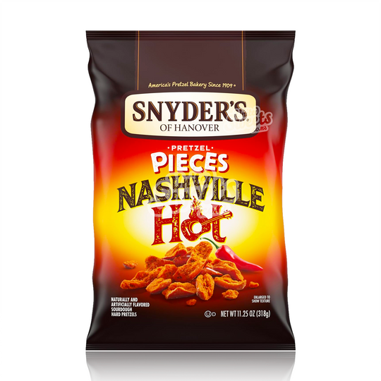 Snyder's of Hanover Pretzel Pieces -  Nashville Hot 318g