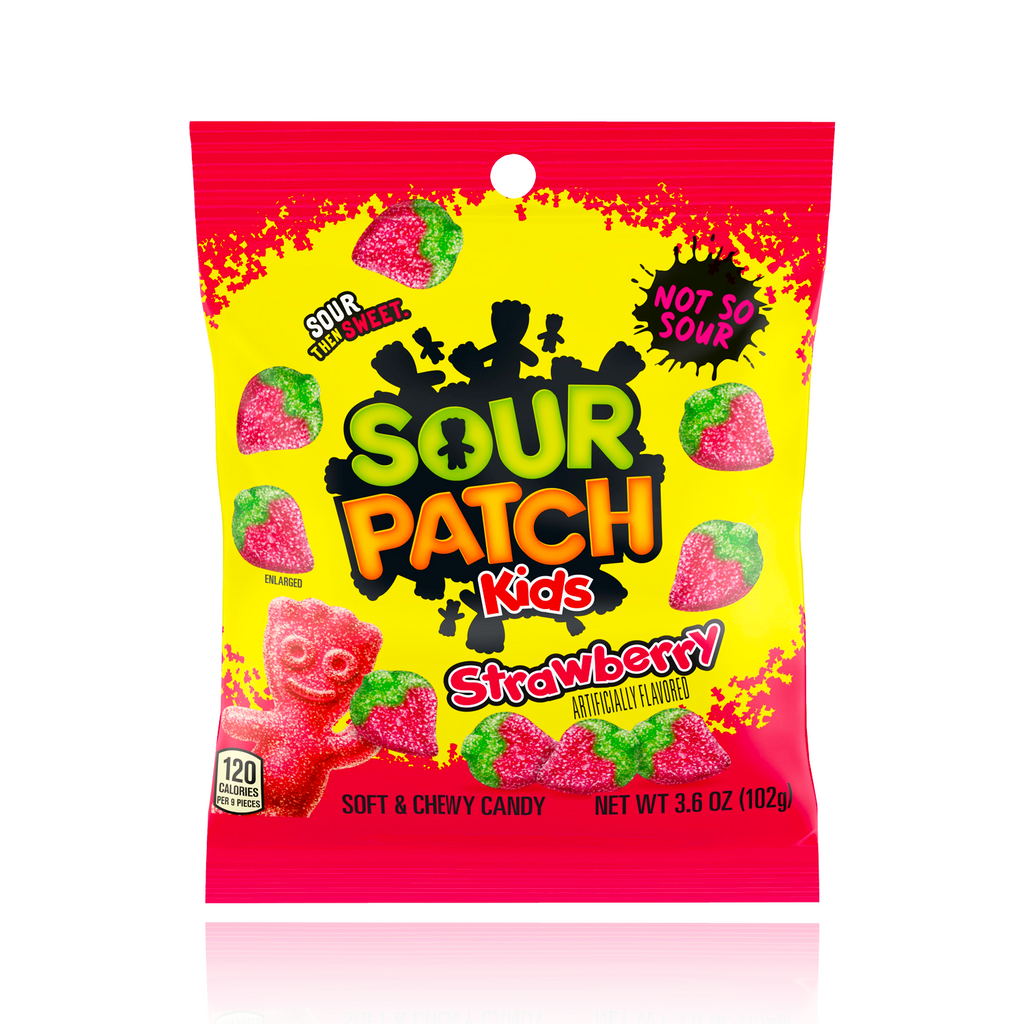 Sour Patch Kids Strawberry Peg Bag 102g