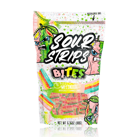 Sour Strips Melonade Bites 180g