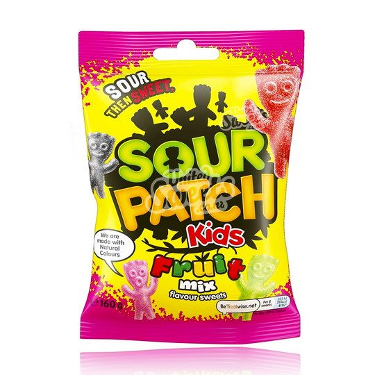 Maynards Sour Patch Kids Fruit Mix 130g (UK Made) BEST BEFORE: 03/04/2025