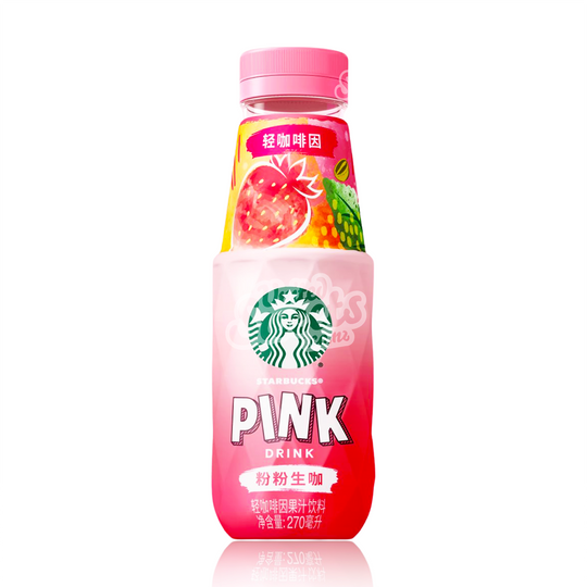 Starbucks Refreshers Pink Drink Strawberry 270ML (CHINA)