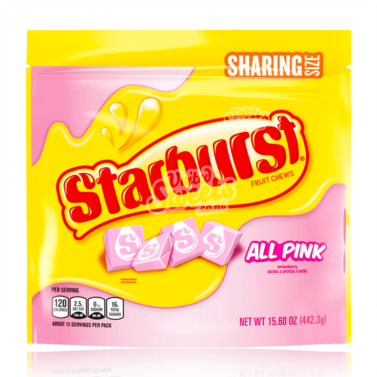 Starburst ALL PINK Sharing Bag 442g (USA)