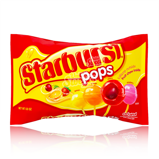 Starburst Pops Original Filled Lollipops BAG 249g