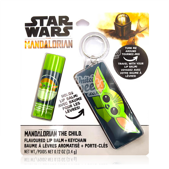Star Wars Mandalorian Lip Gloss & Holder 3.4g - NOT EDIBLE!