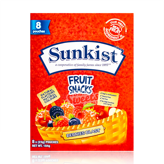 Sunkist Fruit Snack Berry Blast 184g