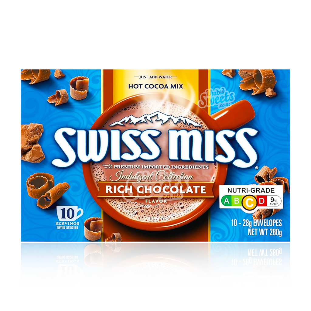 Swiss Miss RICH CHOCOLATE 10 Pack Box 280g
