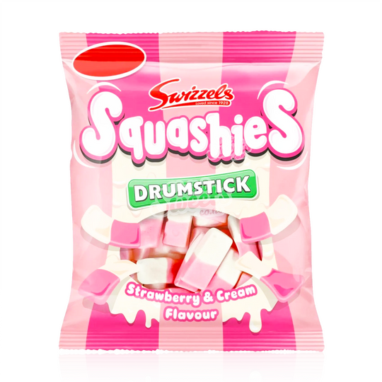 Swizzels Squashies Strawberry & Cream 120g (UK MADE)