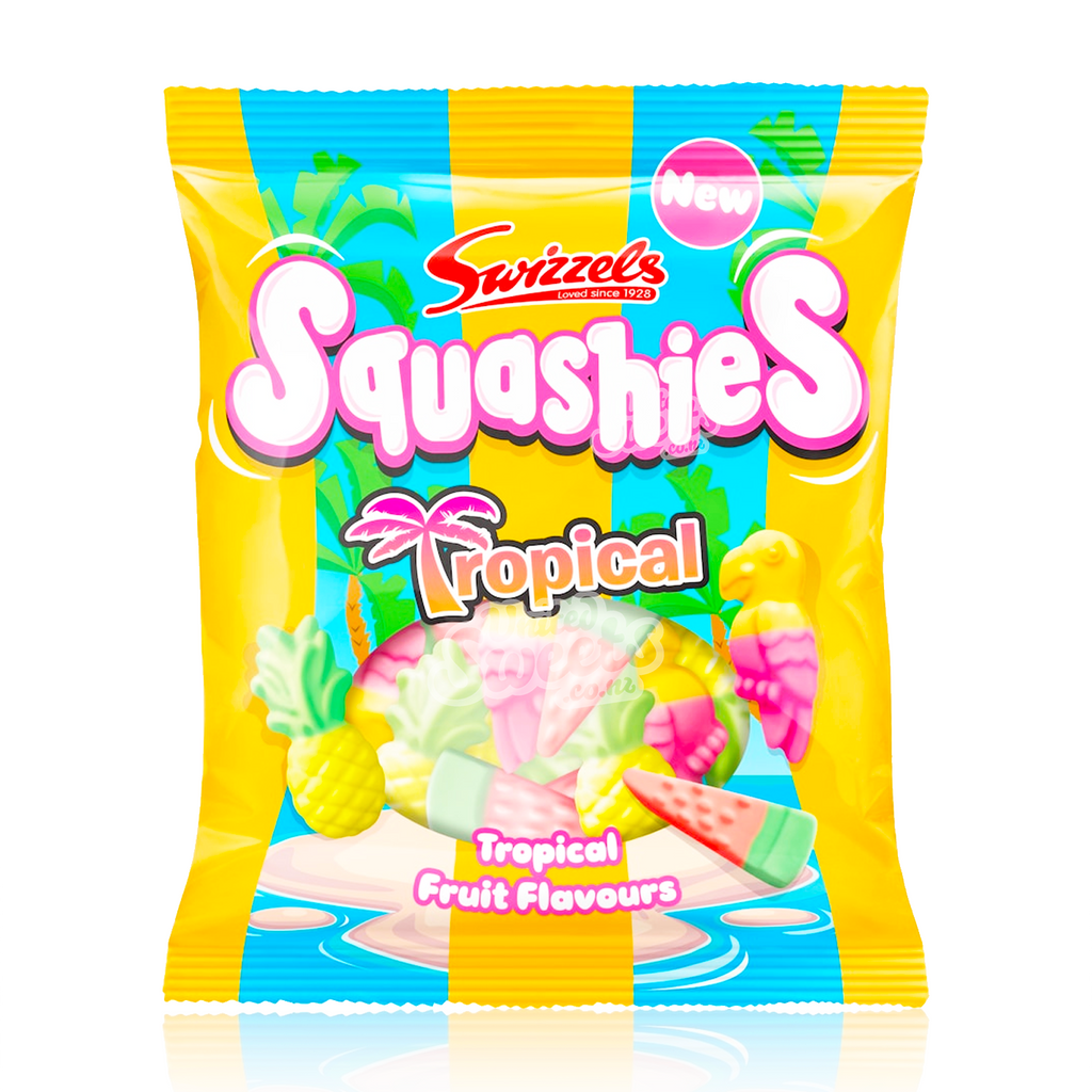 Swizzels Squashies Tropical 100g (UK MADE)