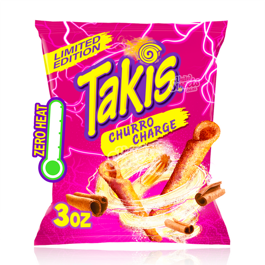 Takis CHURRO CHARGE 92.3g (Best Before: 27/04/2026)