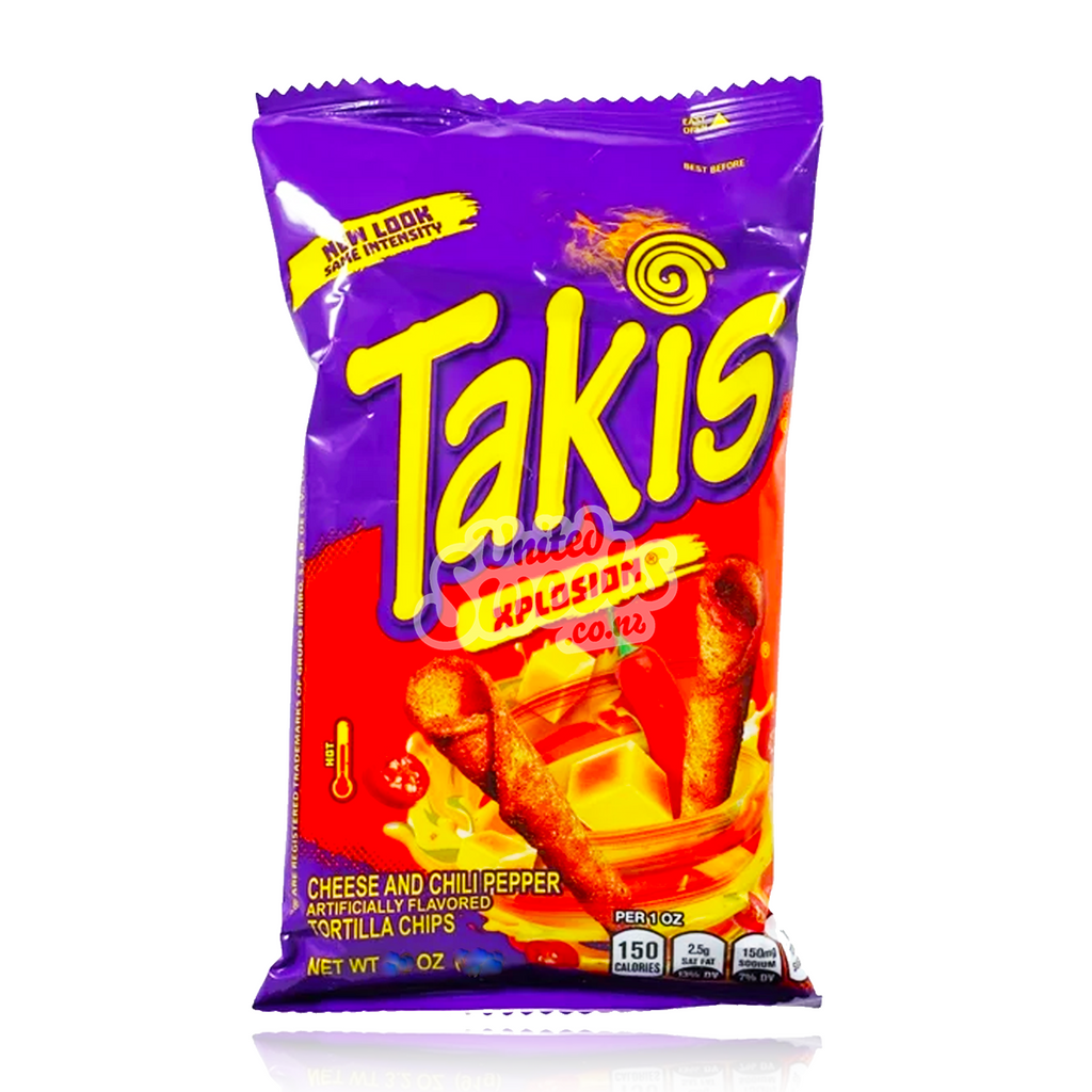 Takis Exploding Takis Xplosion 56.7g (BB: 28/02/24) – United Sweets