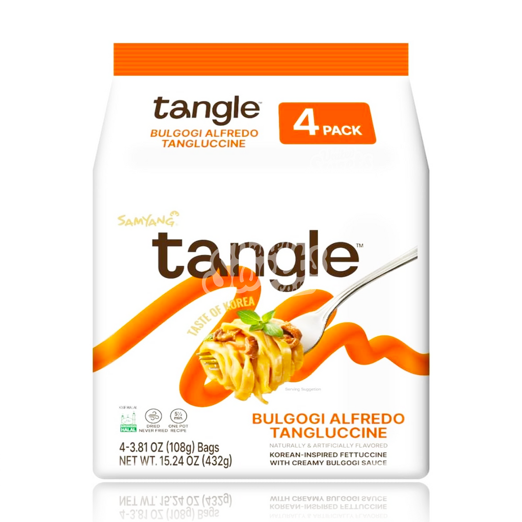 (Samyang) Tangle Bulgogi Alfredo Tangluccine 432g 4PK