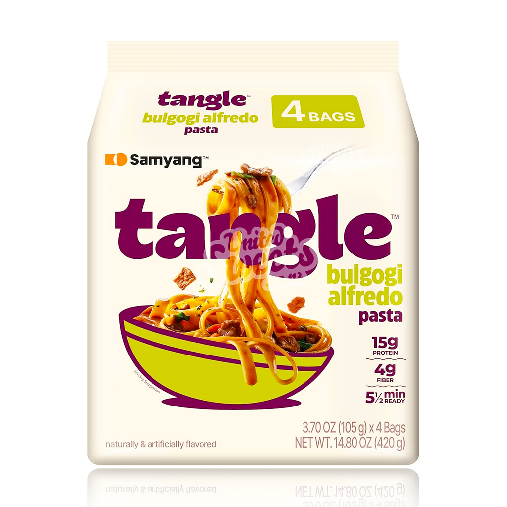 (Samyang) Tangle Bulgogi Alfredo 420g 4PK