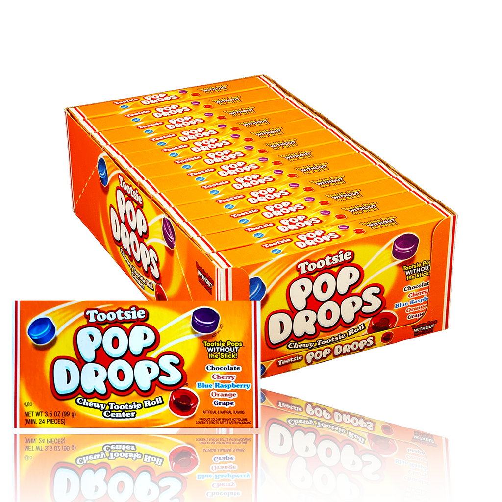 Tootsie Pop Drops Theatre Box 99g 12 Pack
