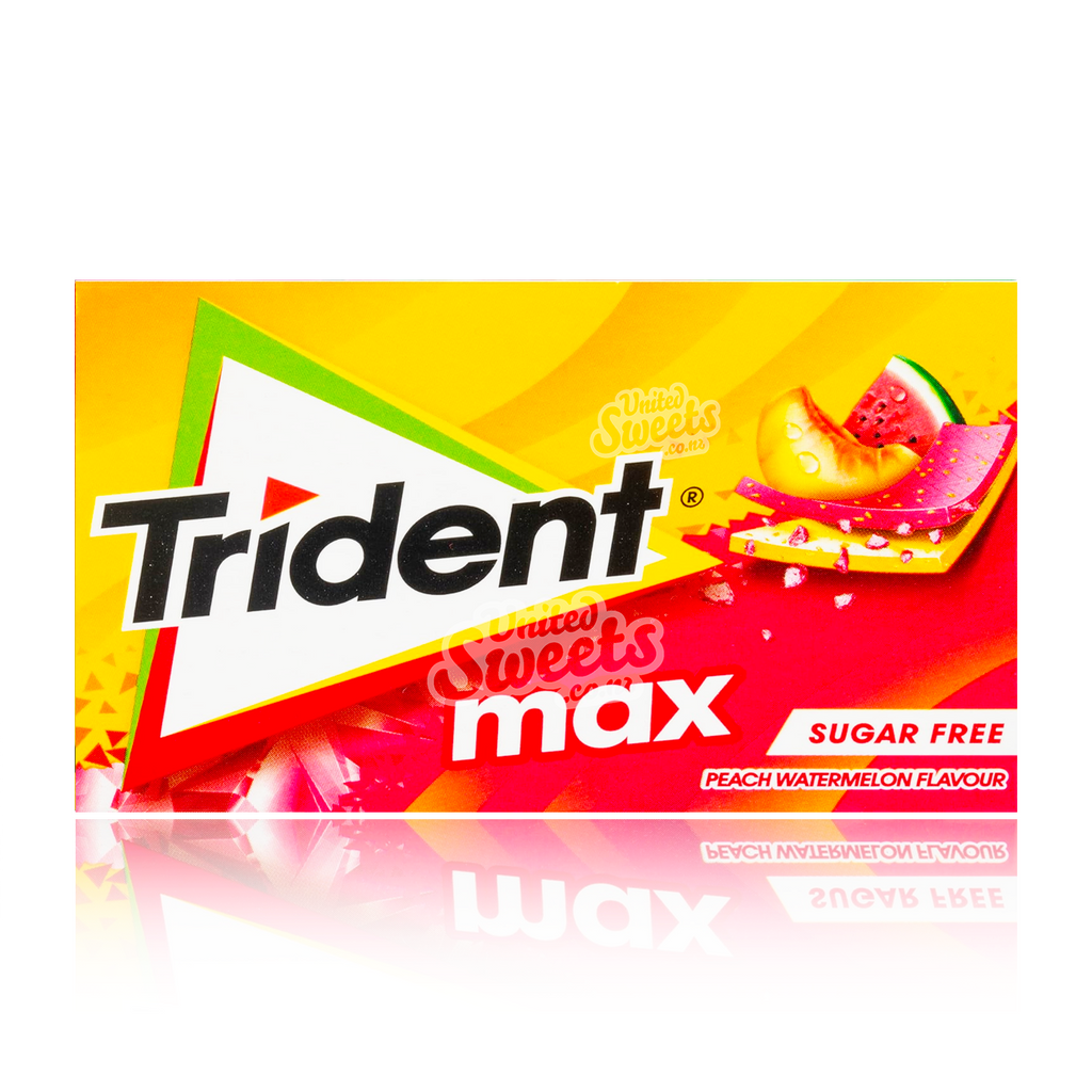 Trident Max Peach & Watermelon - 14 Pieces (27g)