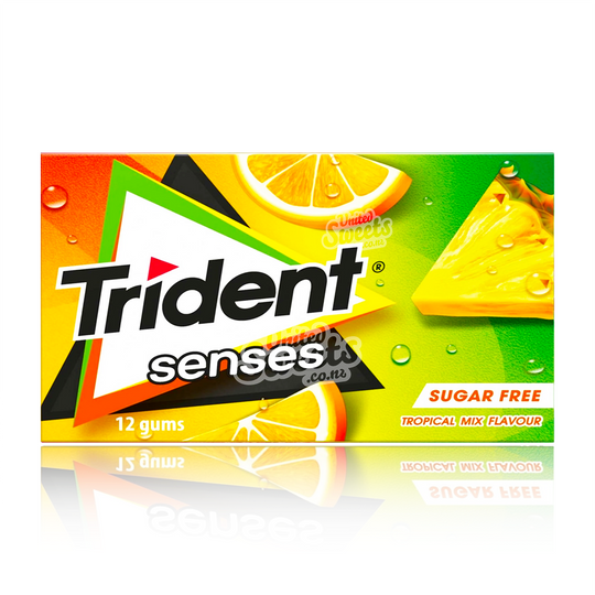Trident Senses Tropical Mix - 12 Pieces (23g)