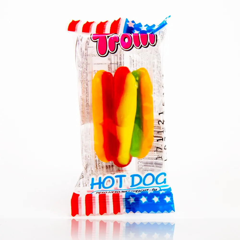 Trolli Gummy Mini Food Range- Hot Dog 9g (BB: 21/11/2023)