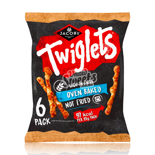 Jacobs Twiglets 6 Pack 138g