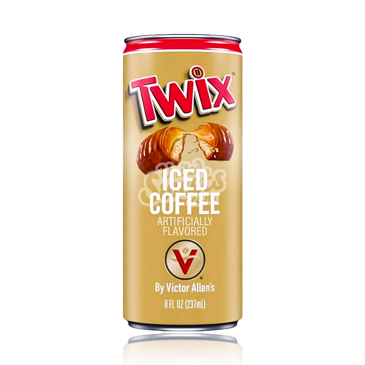 Victor Allen's Coffee Twix Iced Coffee Latte 237ml Can United Sweets