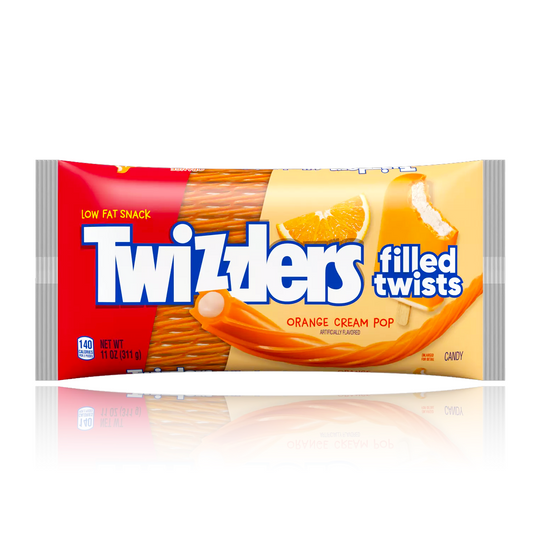 Twizzler Twists Orange Cream Pop Large Bag 311g