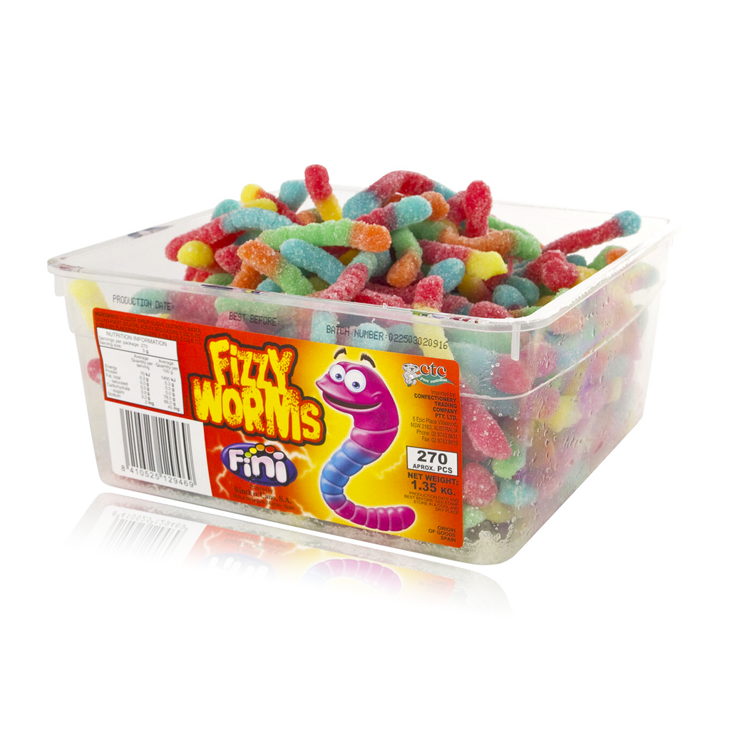 Fini Fizzy Worms 1.35kg