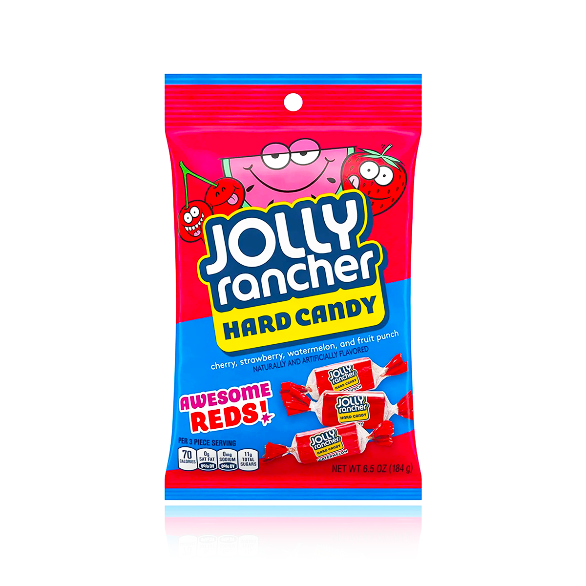 Jolly Rancher Hard Candy Awesome Reds 184g – United Sweets