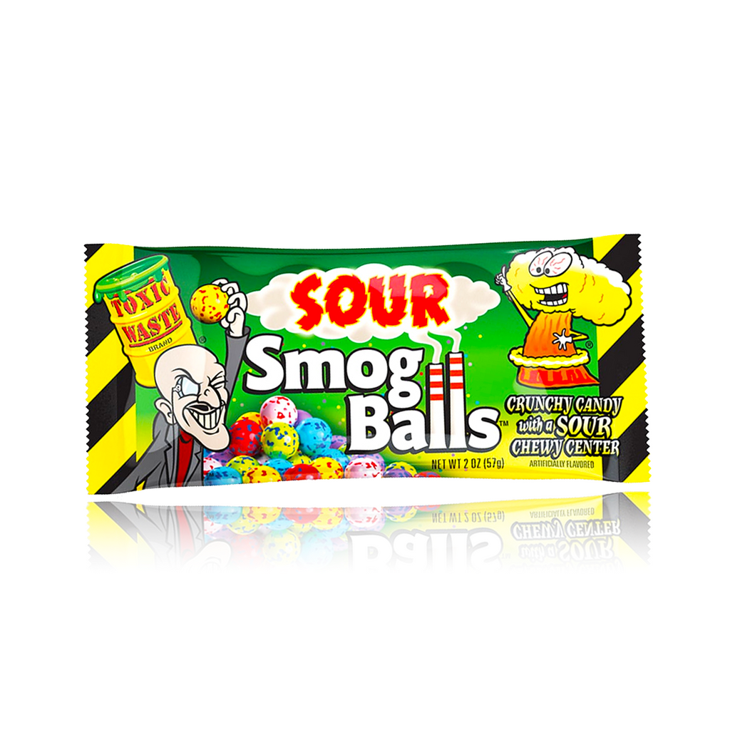 Toxic Waste Sour Smog Balls Bag (BB: 04/2024)
