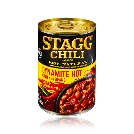 Stagg Chili Dynamite Hot Chili with Beans 425g