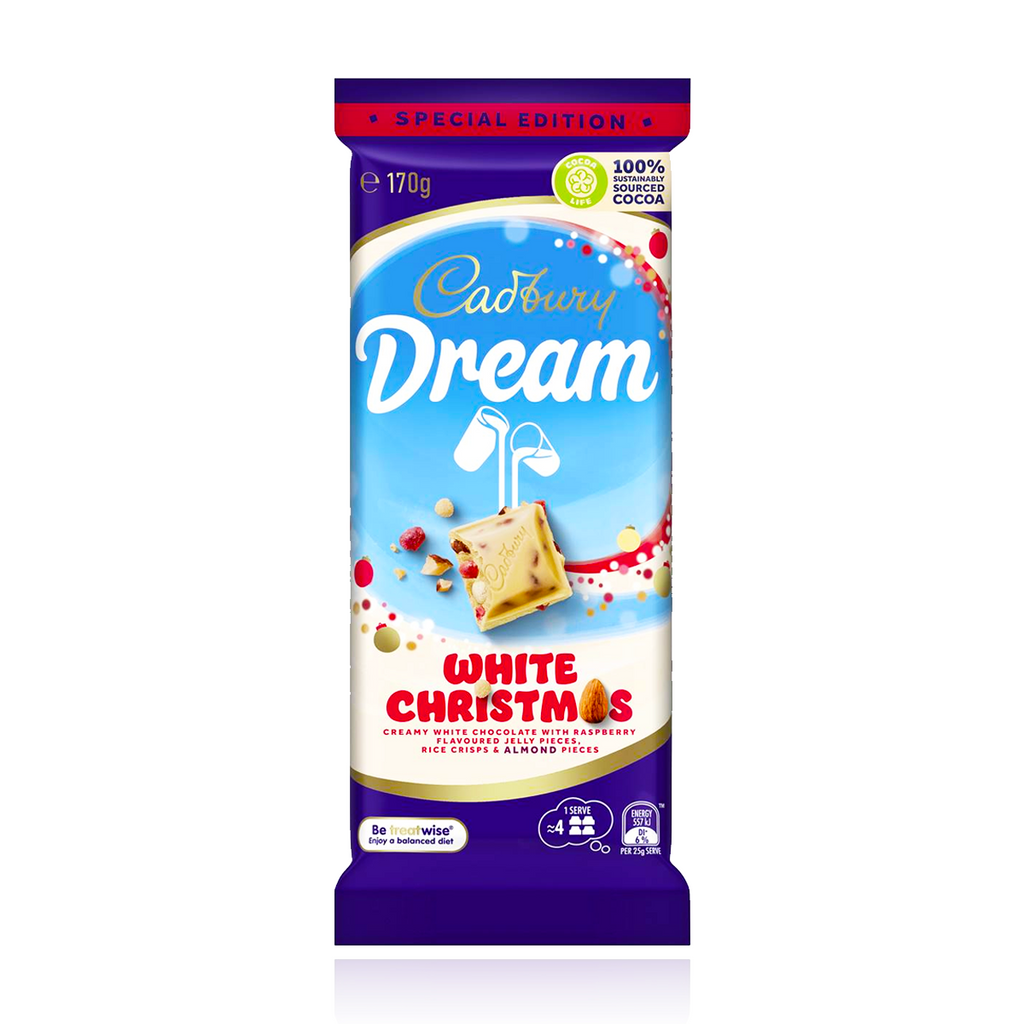 Cadbury Dream White Christmas 170g