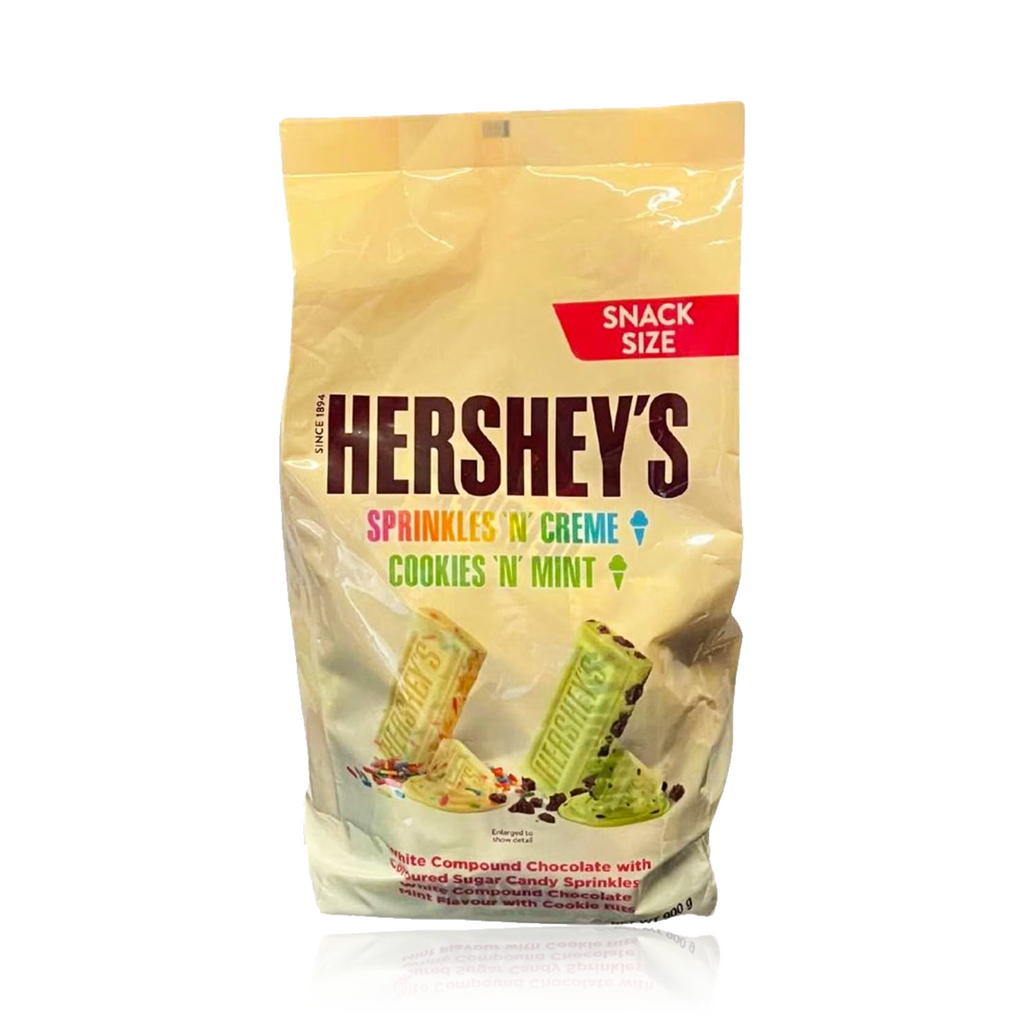 Hershey's Sprinkles 'N' Creme and Cookies 'N' Mint 900g bag