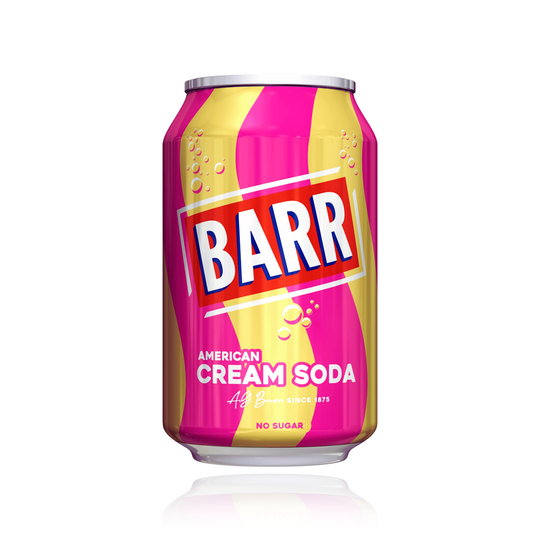 Barr American Cream Soda 330ml can