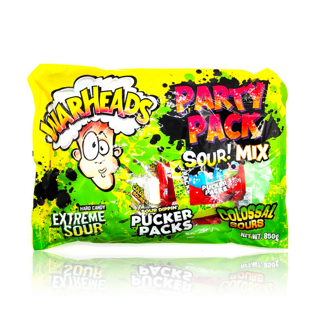 Warheads Party Pack Sour Mix 850g
