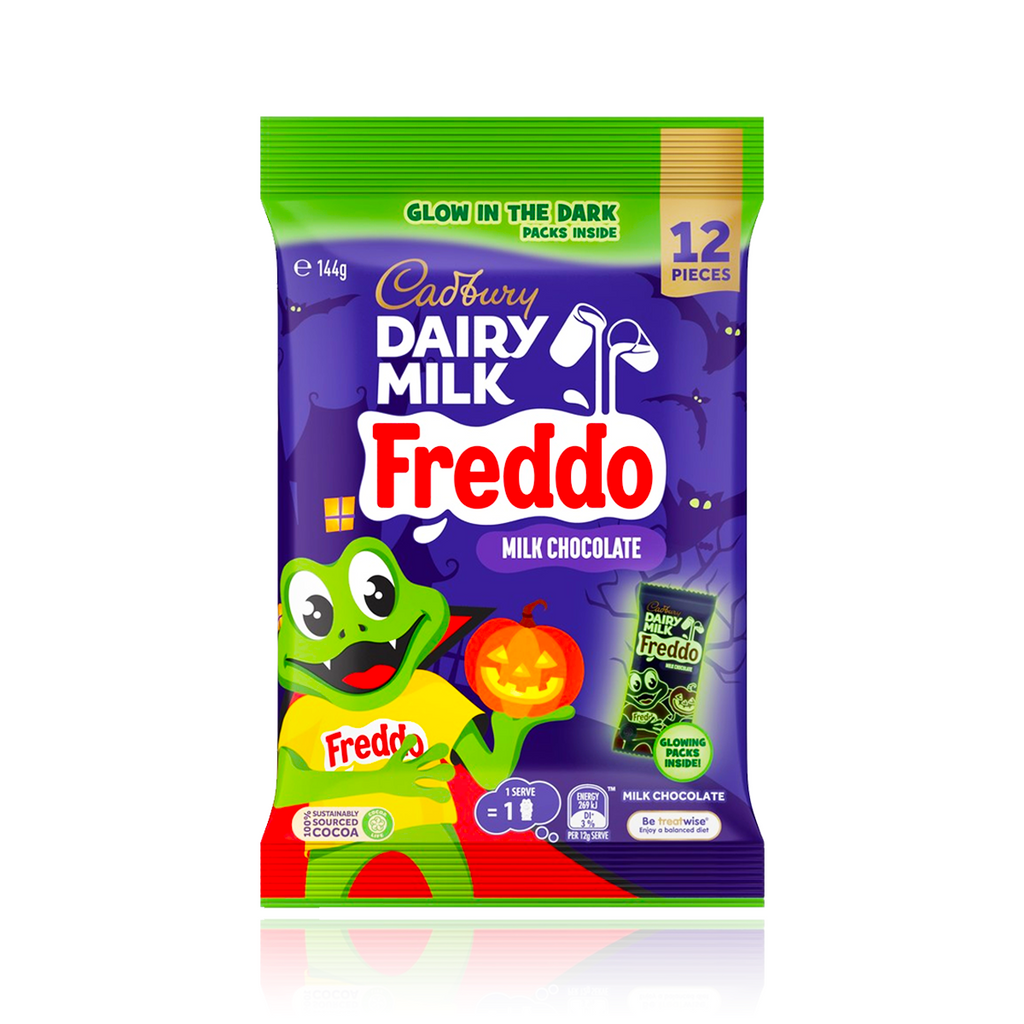 Freddo Milk Chocolate Glow In The Dark 12 pack