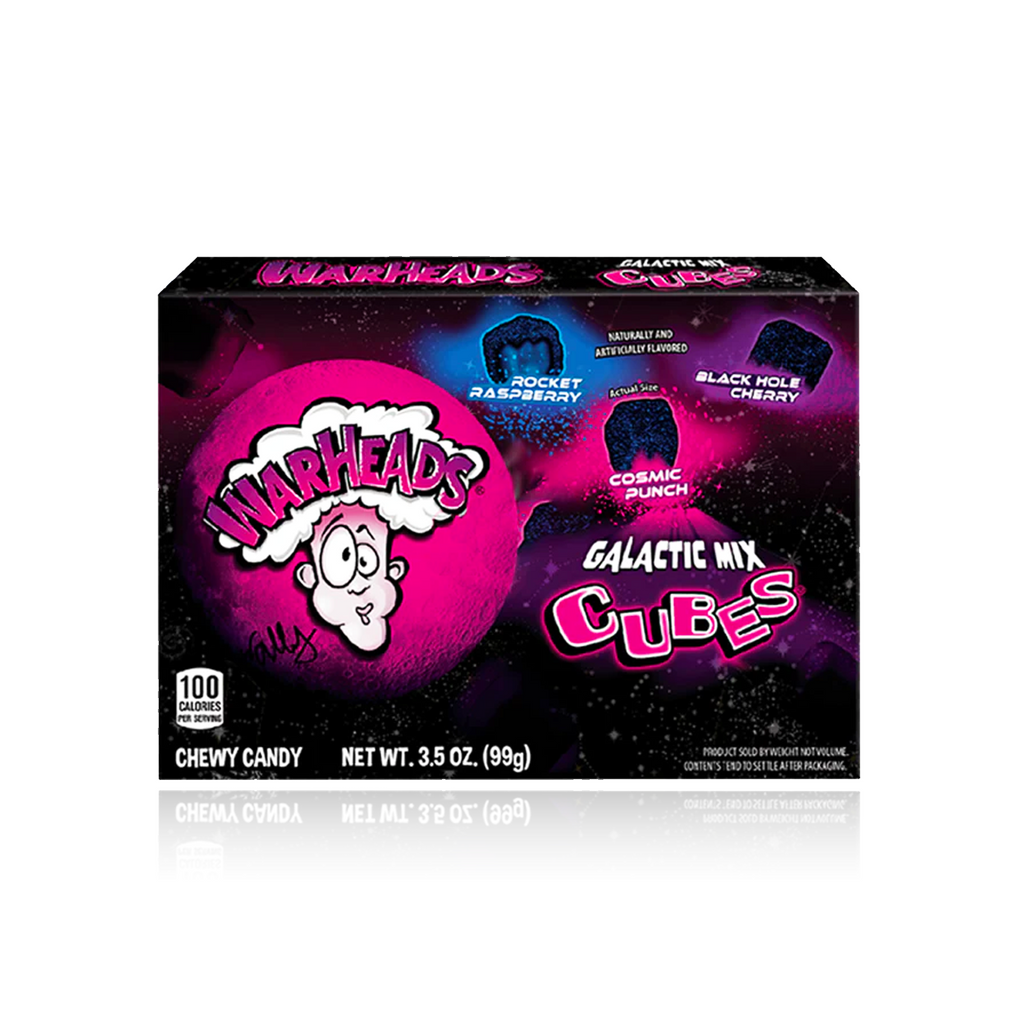 Warheads Galactic Cubes Theatre Box 99g