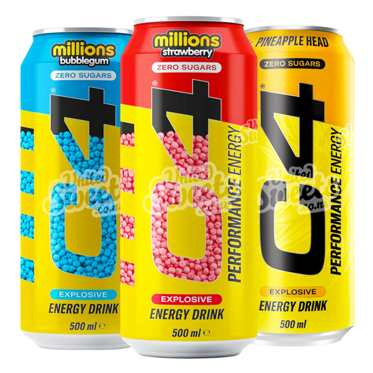 C4 Sugar Free Energy Drink Can Assorted Flavours