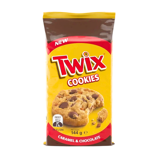 Twix Caramel & Chocolate Cookies 144g(UK MADE) (BB:17/05/25)