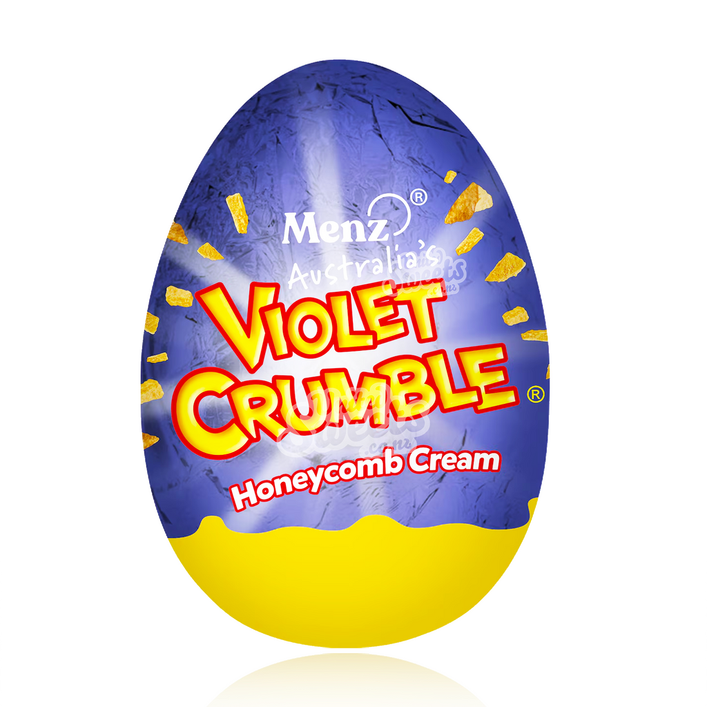 Violet Crumble Chocolate Honeycomb Cream Filled Egg 35g (AU MADE)